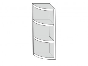 19.30.0р Полка угловая (h=913) радиусная  ЛДСП УНИ в Салехарде - salekhard.магазин96.com | фото
