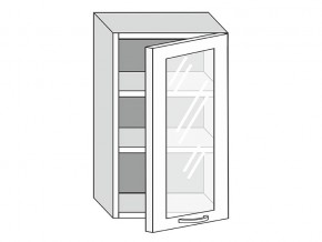 19.50.3 Шкаф настенный (h=913) на 500мм с 1-ой стекл. дверцей в Салехарде - salekhard.магазин96.com | фото