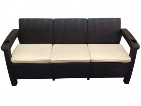 Диван Yalta Sofa 3 Set шоколадный в Салехарде - salekhard.магазин96.com | фото