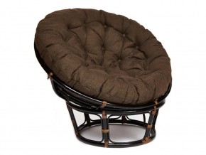 Кресло Papasan 23/01 W с подушкой Antique brown, ткань Коричневый в Салехарде - salekhard.магазин96.com | фото