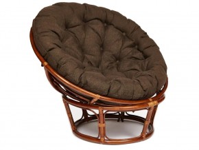 Кресло Papasan 23/01 W с подушкой Pecan, ткань Коричневый в Салехарде - salekhard.магазин96.com | фото