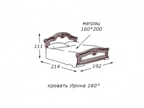 Кровать 2-х спальная 1600*2000 с ортопедом в Салехарде - salekhard.магазин96.com | фото