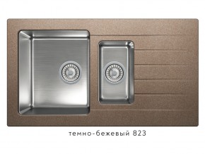 Мойка комбинированная Tolero twist TTS-890 Темно-бежевый 823 в Салехарде - salekhard.магазин96.com | фото