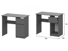 Стол письменный 900 Денвер Графит серый в Салехарде - salekhard.магазин96.com | фото
